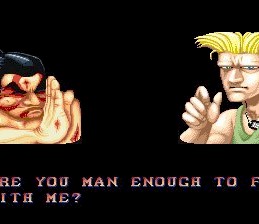 Guile won the battle of the bad hair