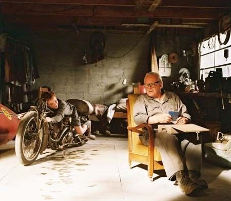 Burt's workshop.